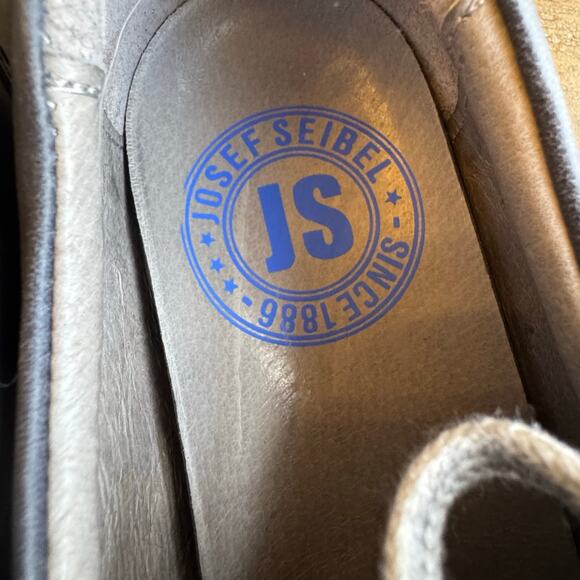 Josef Seibel Women's Size US 7-7.5 EU 38 Dany 59 Blue Jeans Lace Up Sneaker NEW - Picture 9 of 15